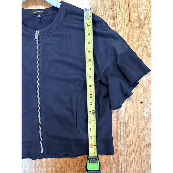 Anthropologie LAMARQUE Anona Leather Jacket - Picture 10 of 11